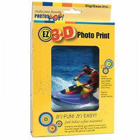 EZ3D Photo Print Lenticular Software Turn 2D into 3D DIY Kit