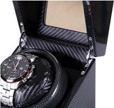 Automatic Watch Winder, Carbon Fiber Piano Finish Box High-Grade Japanese Mabuchi Motor