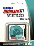 Digigear SDXCF SD SDHC SDXC to CF Type II Extreme/Ultimate Compact Flash Card Adapter