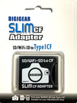 Digigear SD SDHC SDXC to CF SLIM Compact Flash Card Adapter SDXCF1, HS code: 84719000