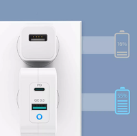 LETSCOM USB C Charger GaN Tech 65W Type C Fast Charger and USB Power Adapter