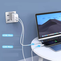 LETSCOM USB C Charger GaN Tech 65W Type C Fast Charger and USB Power Adapter