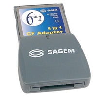 6in1 Compact Flash CF Card Adapter not for over 2GB SD