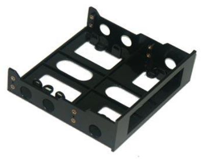 Black Mounting Kit 3.5 to 5.25 Inch Drive Bay for PCD-TP220CS or PCE10