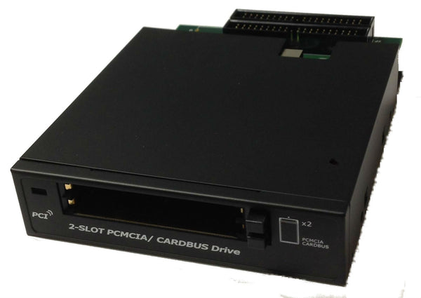 Digigear PCI Dual Front Load PCMCIA PC Cardbus Card Reader Adapter TI PCI1520-PDV PCD-TP-220CS