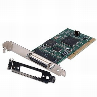 Quatech 4 port RS-232 to DB-9, low profile, Universal PCI serial board QSCLP-100