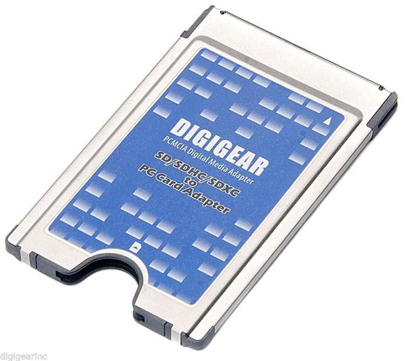 SDXCPA Digigear SD SDHC SDXC to PC Card PCMCIA adapter ATA flash memor Shopdigi Digigear Inc