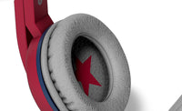 Tribe Wonder Woman Movie On-Ear Foldable Wired Headphones with Microphone