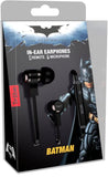 Official Tribe Batman Logo Stereo in-Ear Earphones with Remote and Microphone