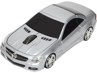 Mercedes Benz Silver SL550 2.4GHz Wireless Optical Scroll Mouse