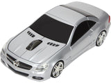 Mercedes Benz Silver SL550 2.4GHz Wireless Optical Scroll Mouse