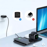 3-in-1 Wireless Charger Station for iPhone Apple Watch & Air pods 2/Pro
