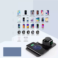 3-in-1 Wireless Charger Station for iPhone Apple Watch & Air pods 2/Pro