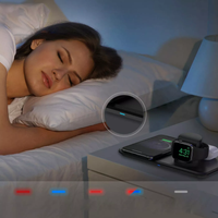 3-in-1 Wireless Charger Station for iPhone Apple Watch & Air pods 2/Pro